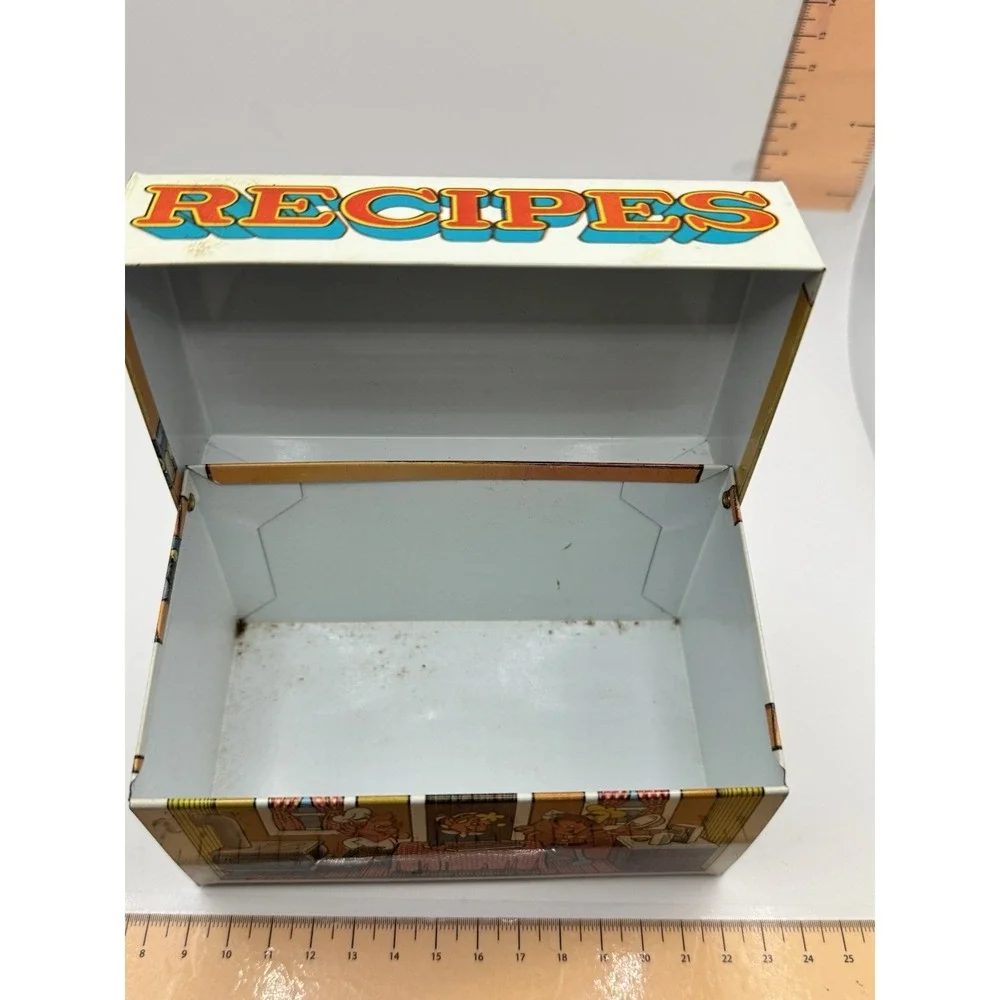Kelloggs And‎ Quaker Recipe Box Vintage - Snap Crackle Pop